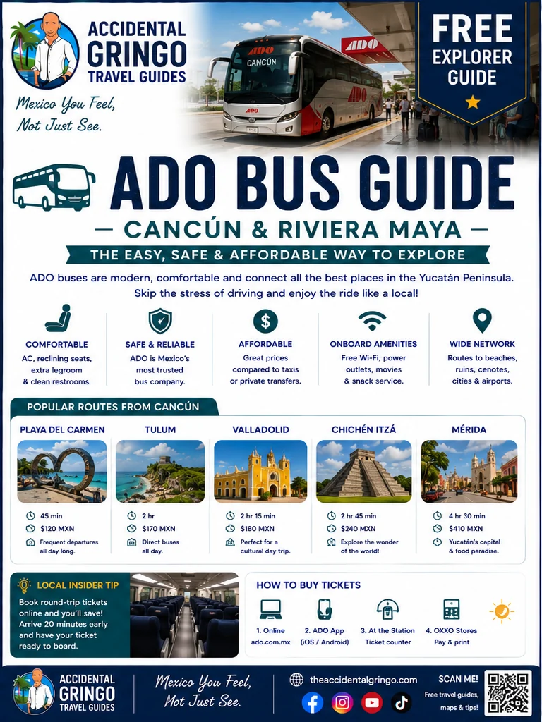 ADO Bus Guide - Cancun & Riviera Maya