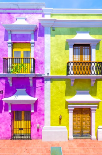 Valladolid streets and food district